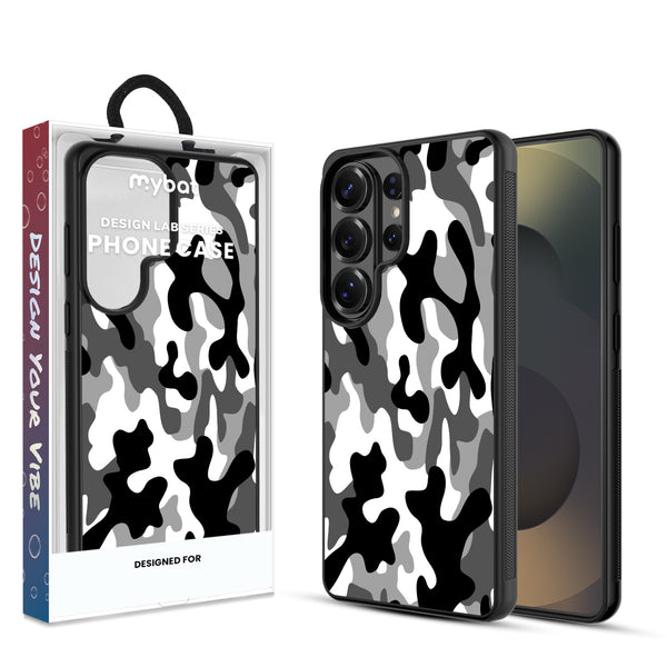 MyBat Design Lab Series Case for Samsung Galaxy S26 Ultra - Black & White Camouflage - MSS26UCSLESM122-1.jpg