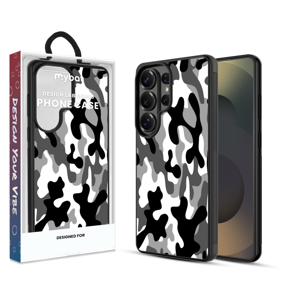 MyBat Design Lab Series Case for Samsung Galaxy S26 Ultra - Black & White Camouflage