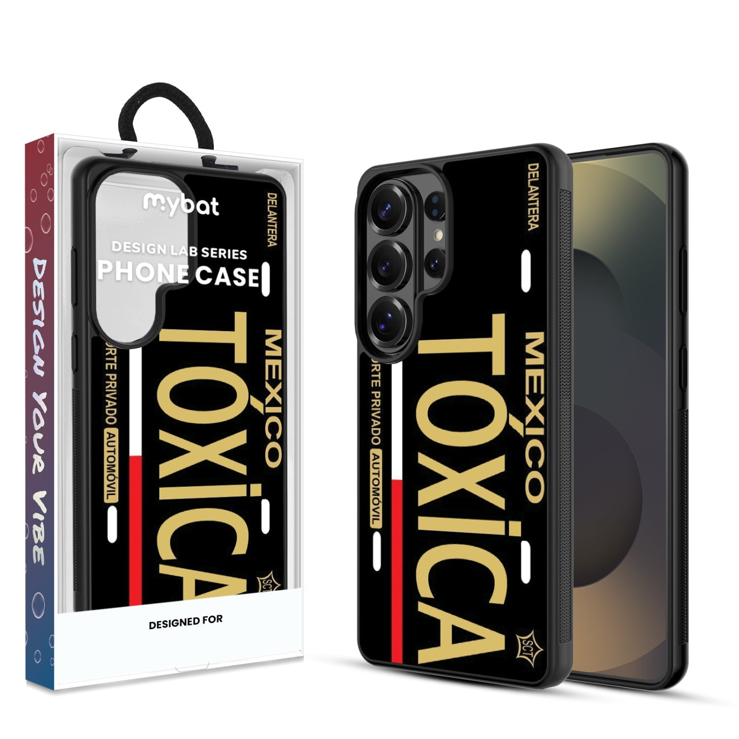 MyBat Design Lab Series Case for Samsung Galaxy S26 Ultra - Toxica Black