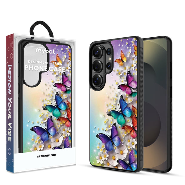 MyBat Design Lab Series Case for Samsung Galaxy S26 Ultra - Rainbow Butterflies - MSS26UCSLESM187-1.jpg