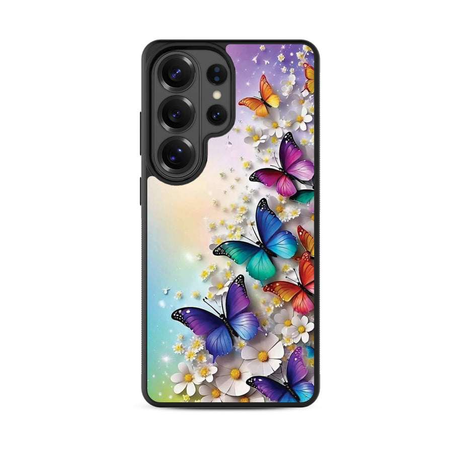 MyBat Design Lab Series Case for Samsung Galaxy S26 Ultra - Rainbow Butterflies - MSS26UCSLESM187-3.jpg