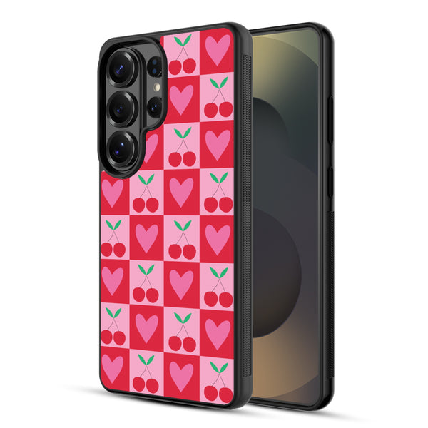 MyBat Design Lab Series Case for Samsung Galaxy S26 Ultra - Cherry Hearts - MSS26UCSLESM334-2.jpg