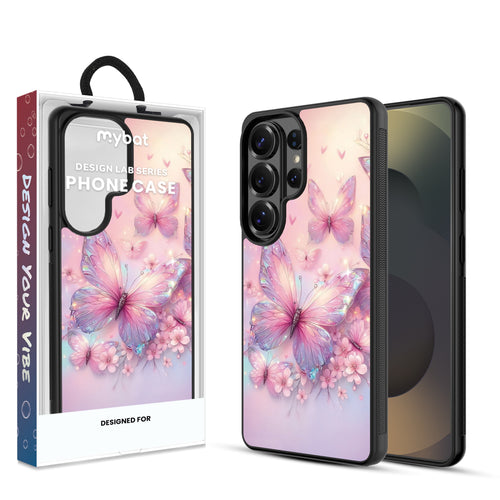 MyBat Design Lab Series Case for Samsung Galaxy S26 Ultra - Pink Butterflies - MSS26UCSLESM361-1.jpg