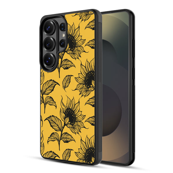 MyBat Design Lab Series Case for Samsung Galaxy S26 Ultra - Golden Sunflowers - MSS26UCSLESM444-2.jpg