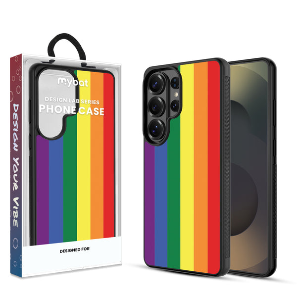 MyBat Design Lab Series Case for Samsung Galaxy S26 Ultra - Rainbow Stripes - MSS26UCSLESM459-1.jpg