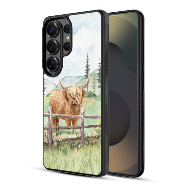 MyBat Design Lab Series Case for Samsung Galaxy S26 Ultra - Highland Cow - MSS26UCSLESM470-2.jpg