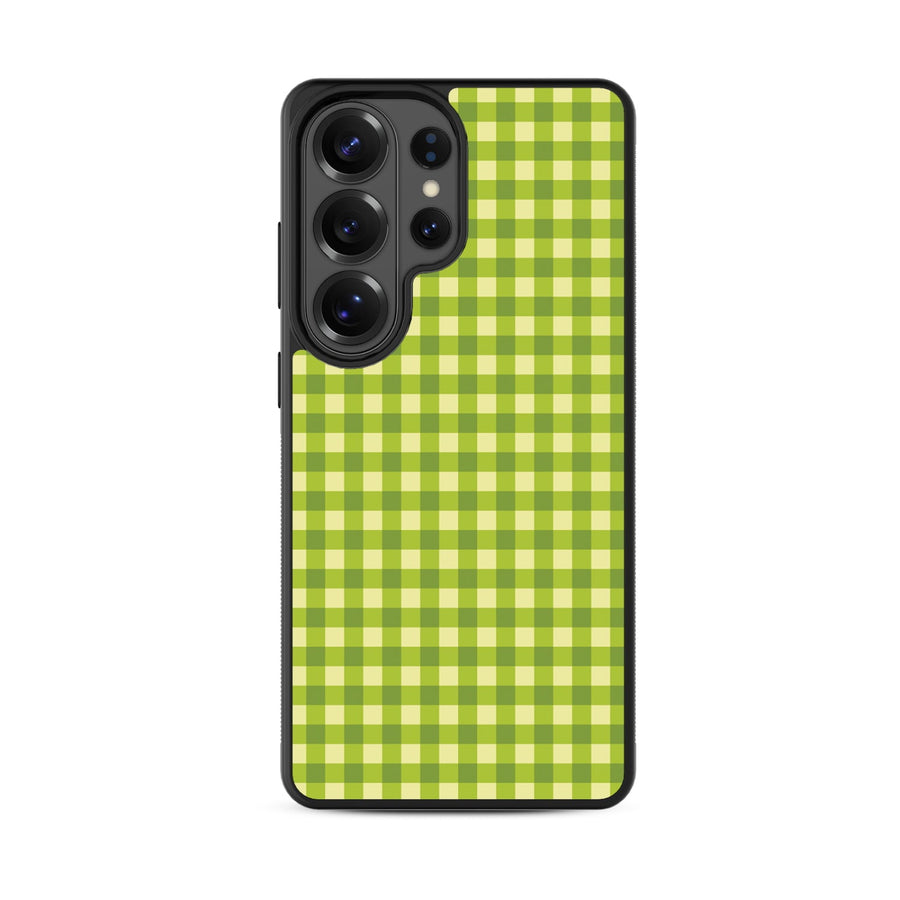 MyBat Design Lab Series Case for Samsung Galaxy S26 Ultra - Green Gingham