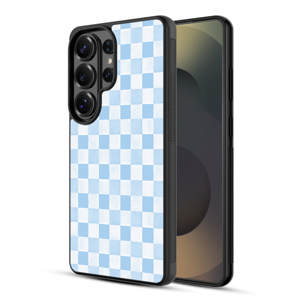 MyBat Design Lab Series Case for Samsung Galaxy S26 Ultra - Sky Blue Check - MSS26UCSLESM478-2.jpg