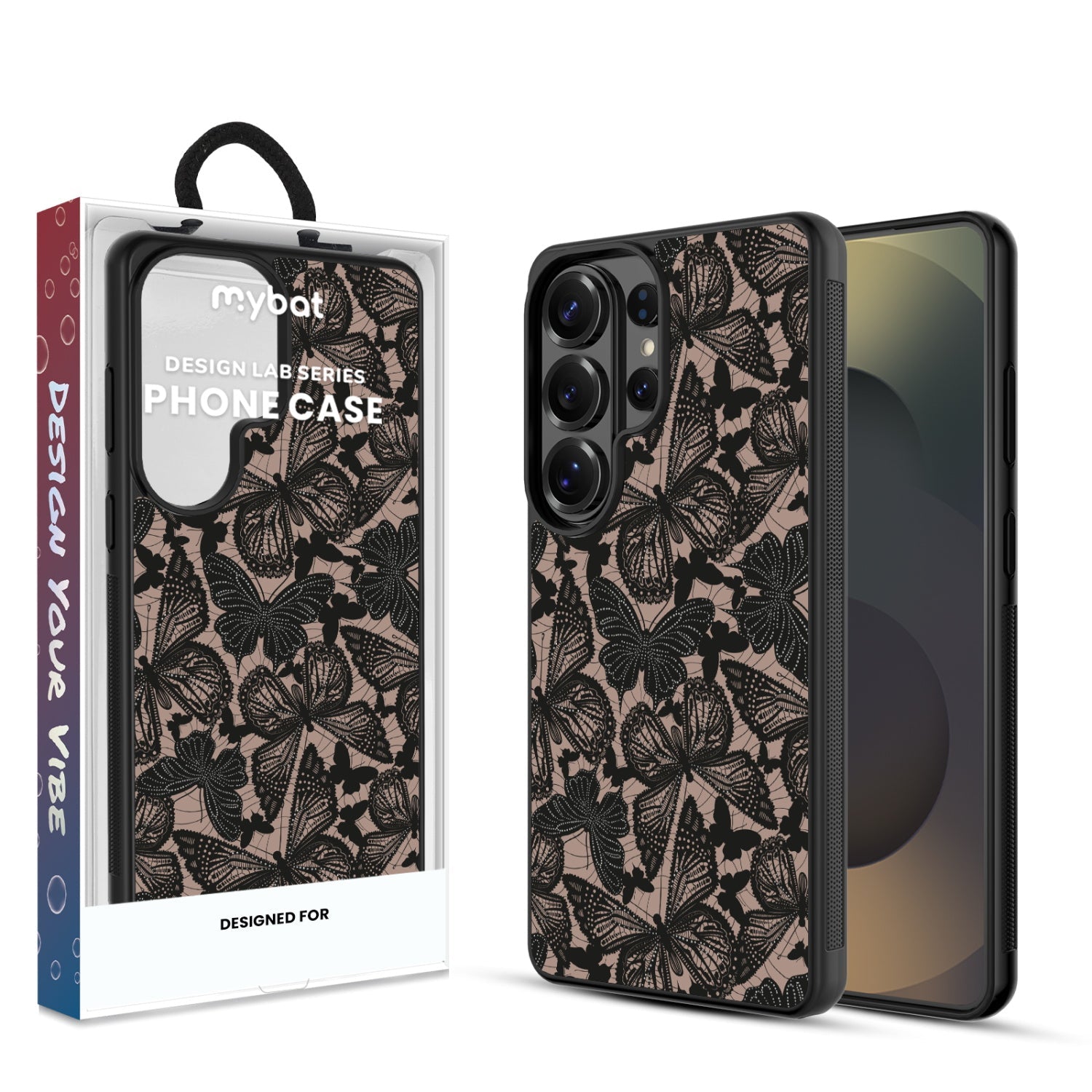 MyBat Design Lab Series Case for Samsung Galaxy S26 Ultra - Midnight Monarch