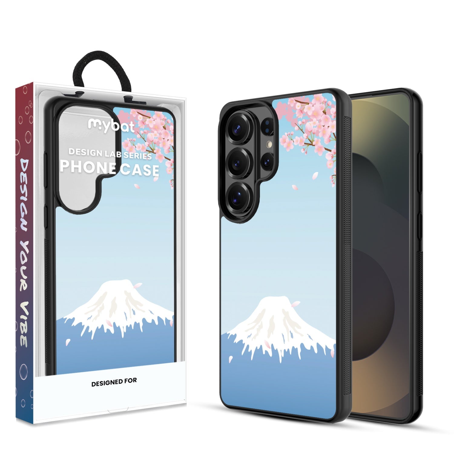 MyBat Design Lab Series Case for Samsung Galaxy S26 Ultra - Fuji Blossoms