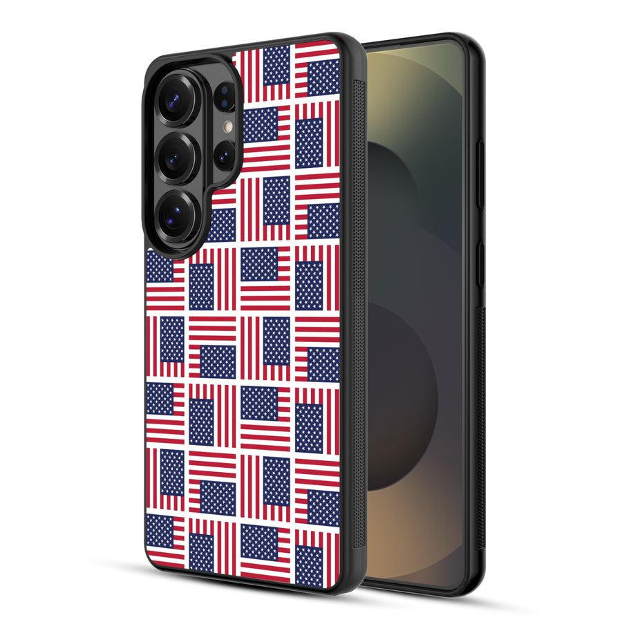 MyBat Design Lab Series Case for Samsung Galaxy S26 Ultra – Flag Patchwork - MSS26UCSLESM519-1.JPG