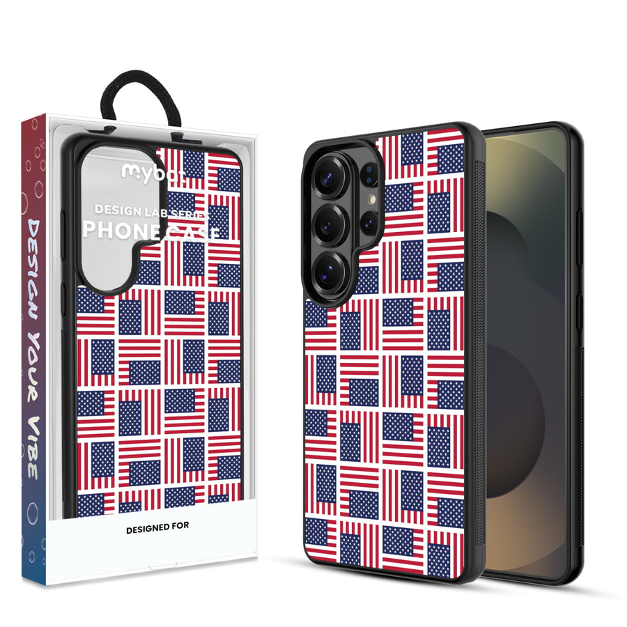 MyBat Design Lab Series Case for Samsung Galaxy S26 Ultra – Flag Patchwork - MSS26UCSLESM519.JPG
