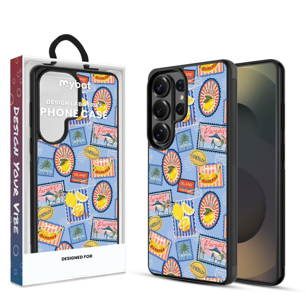 MyBat Design Lab Series Case for Samsung Galaxy S26 Ultra – Summer Stamps - MSS26UCSLESM537.JPG