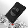 MyBat Rotatable Stand Protector Case (with Wristband) for Samsung Galaxy Tab A9+ 5G - Black / Black - MSTA9PCSRSSS001-5.jpg