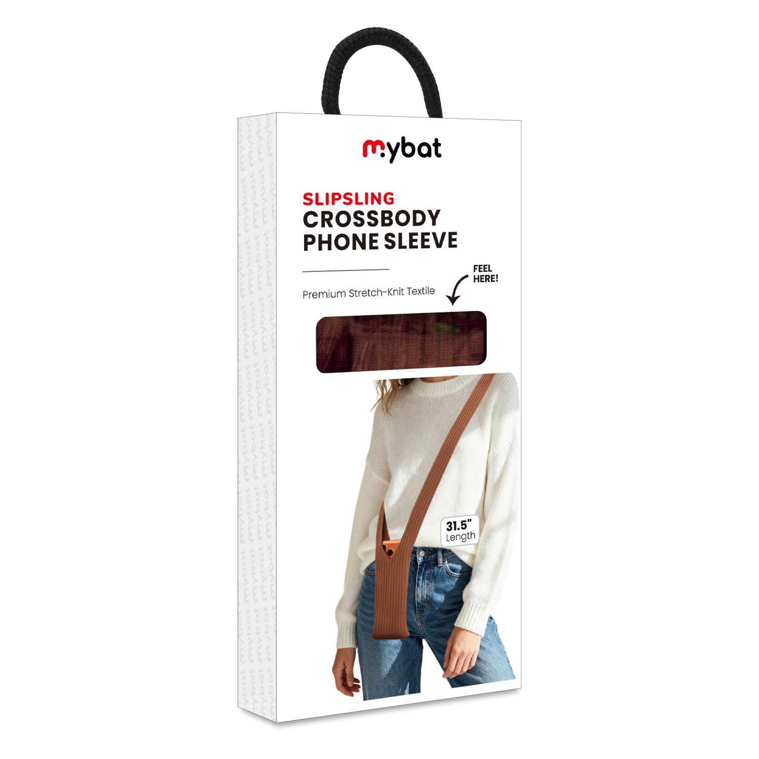MyBat SlipSling Crossbody Phone Sleeve - Mocha Brown - MUNBAG002-4.jpg