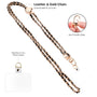 MyBat Onyx Luxe Adorn Series Chain Crossbody Phone Strap - Black / Gold - MUNPCH031-5.jpg