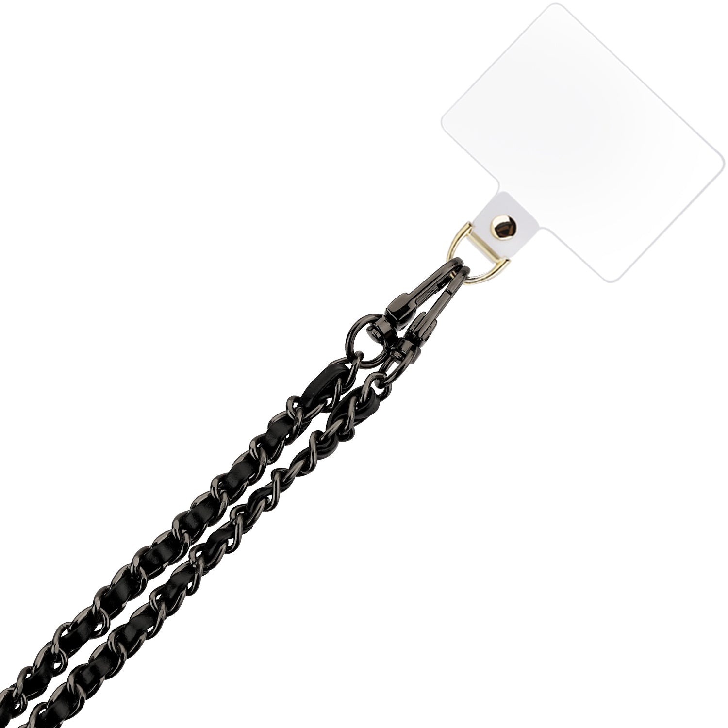 MyBat Obsidian Edge Adorn Series Chain Crossbody Phone Strap - Black - MUNPCH032-3.jpg