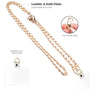 MyBat Gilded Ivory Adorn Series Chain Crossbody Phone Strap - White / Gold - MUNPCH033-5.jpg