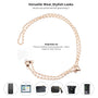 MyBat Gilded Ivory Adorn Series Chain Crossbody Phone Strap - White / Gold - MUNPCH033-6.jpg