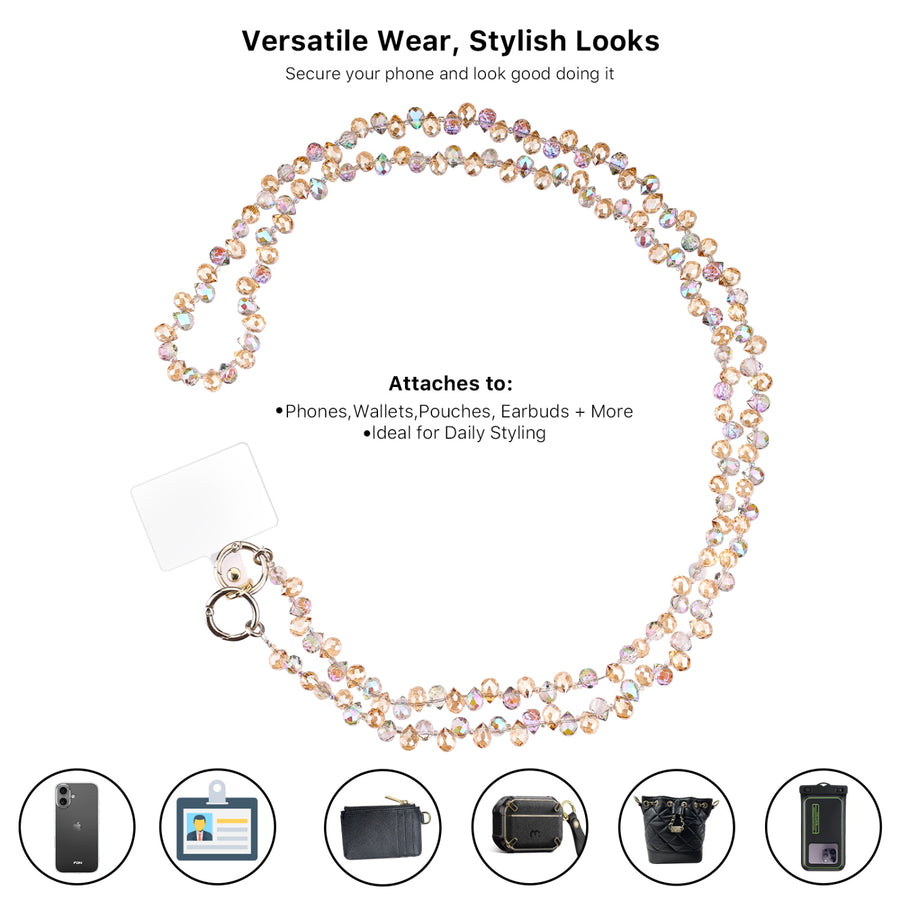MyBat Gleaming Prism Adorn Series Beaded Crossbody Phone Strap - Multicolor - MUNPCH041-6.jpg