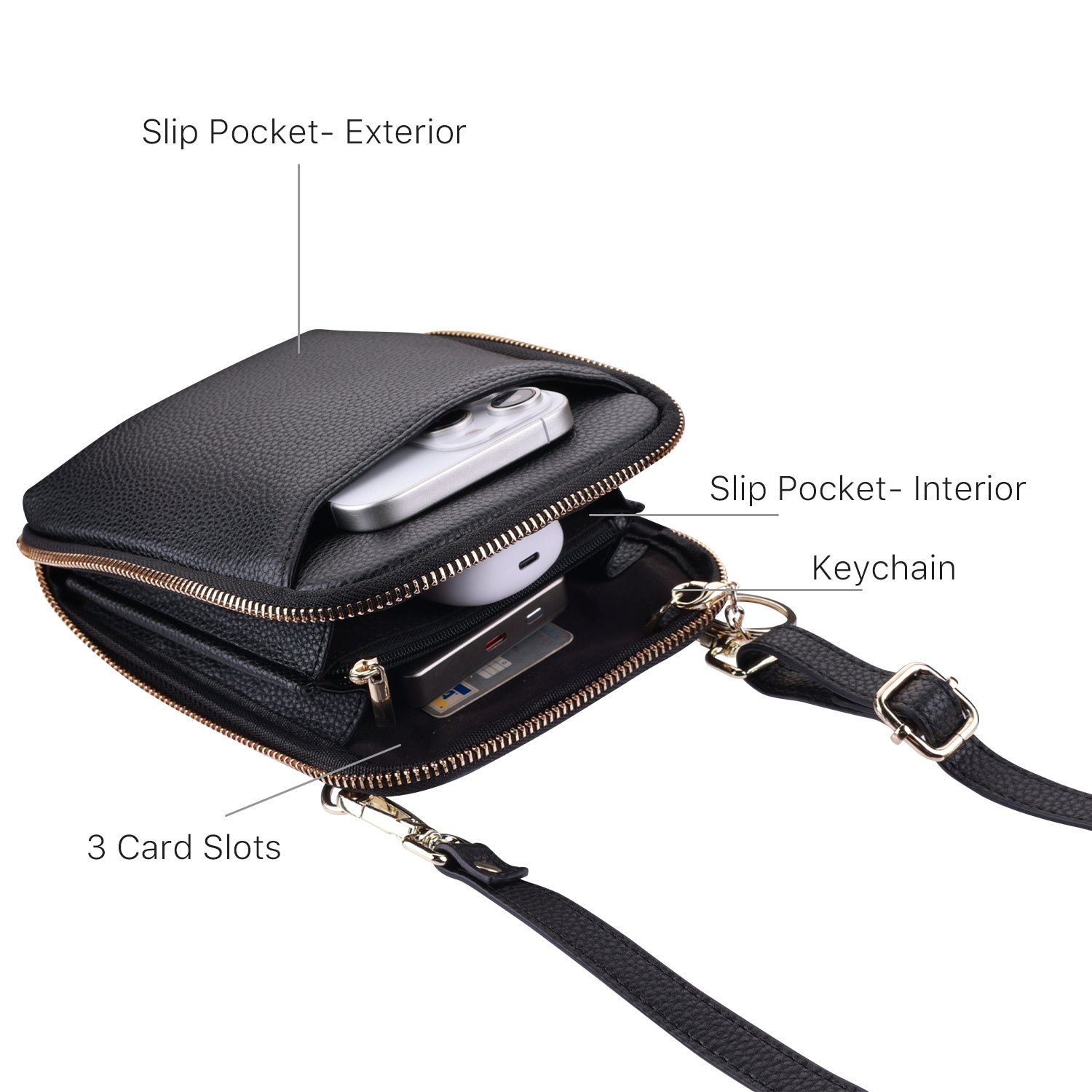 MyBat Sling Vertical Crossbody Bag - Black - MUPCBIG081-4.jpg