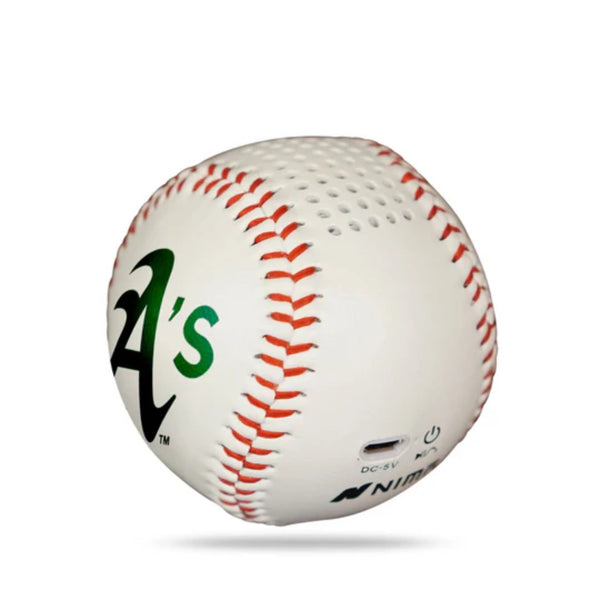 NiMA Officially Licensed MLB Baseball Bluetooth Speaker - Athletics - NIMABTSPKR-ATHLETICS-2.jpg