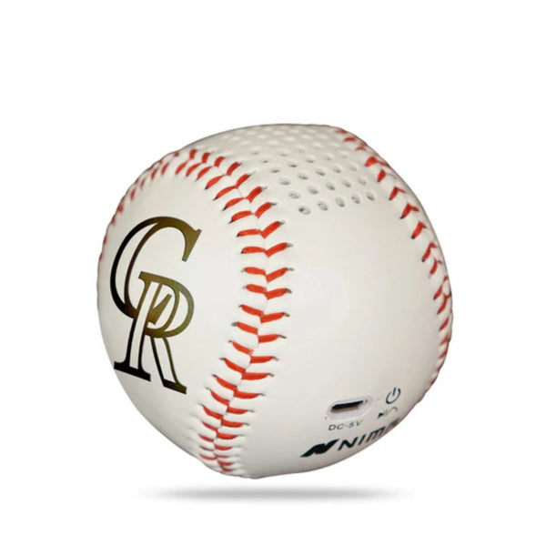 NiMA Officially Licensed MLB Baseball Bluetooth Speaker - Colorado Rockies - NIMABTSPKR-ROCKIES-2.jpg