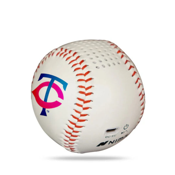 NiMA Officially Licensed MLB Baseball Bluetooth Speaker - Minnesota Twins - NIMABTSPKR-TWINS-2.jpg