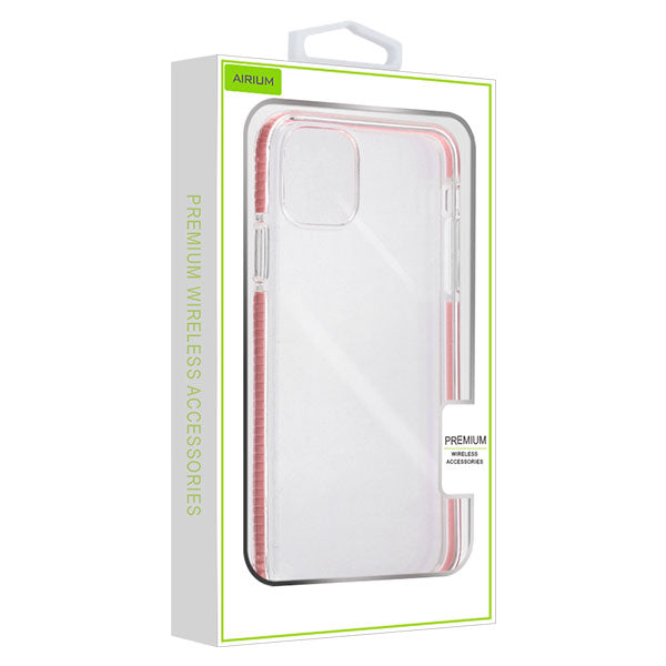 Airium Bumper Candy Skin Cover for Apple iPhone 11 Pro - Transparent Clear / Pink - NIP11PCASKCA263-7.jpg