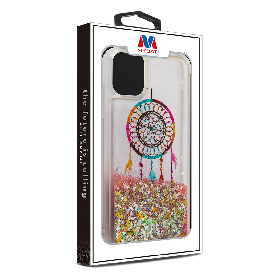 MyBat Quicksand Glitter Hybrid Protector Cover for Apple iPhone 11 - Dreamcatcher & Gold Stars - NIP11RHPCGTIM011-6.jpg