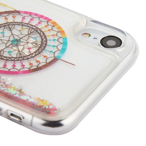 Airium Quicksand Glitter Hybrid Protector Cover for Apple iPhone XR - Dreamcatcher & Gold Stars - NIPHONEXRHPCGTIM011WP-2.jpg