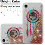 Airium Quicksand Glitter Hybrid Protector Cover for Apple iPhone XR - Dreamcatcher & Gold Stars - NIPHONEXRHPCGTIM011WP-5.jpg