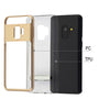 Airium Hybrid Protector Cover (with Magnetic Metal Stand) for Samsung Galaxy S9 - Gold / Transparent Clear - NSAMS9HPCSAAS824NP-2.jpg