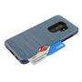 Airium Brushed Hybrid Protector Cover(with Card Wallet) for Samsung Galaxy S9 Plus - Ink Blue / Black - NSAMS9PLUSHPCSAAS688NP-4.jpg