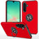 Chief Oil Painted Magnetic Ring Stand Hybrid Case Cover For Samsung Galaxy A27 - Red - QBCHIEF-A27-RED.jpg