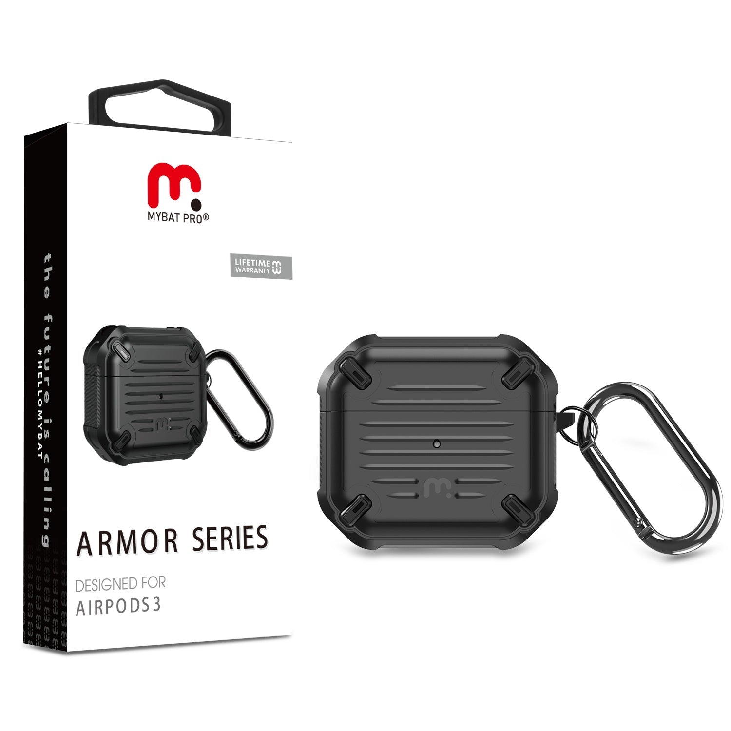 MyBat Pro Armor Series Case for Apple AirPods 3 - Black
