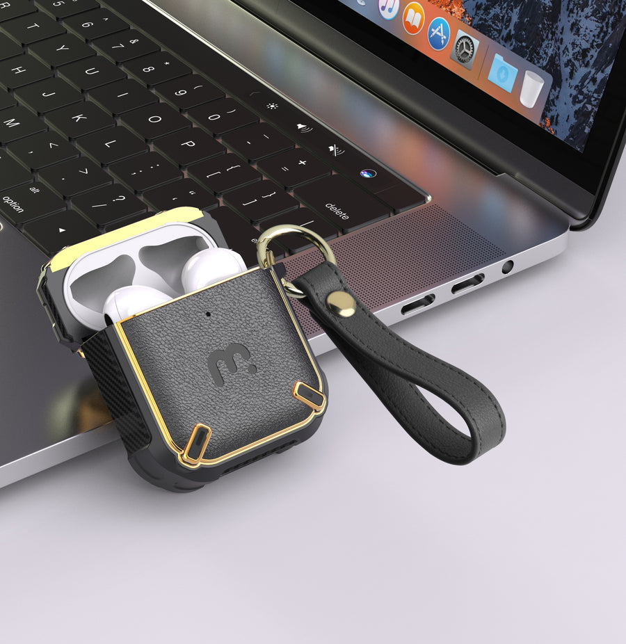 MyBat Pro Leather Armor Series Case for Apple AirPods Gen 1 and Gen 2 - Black - RAIRPCSFSSS011-7.jpg