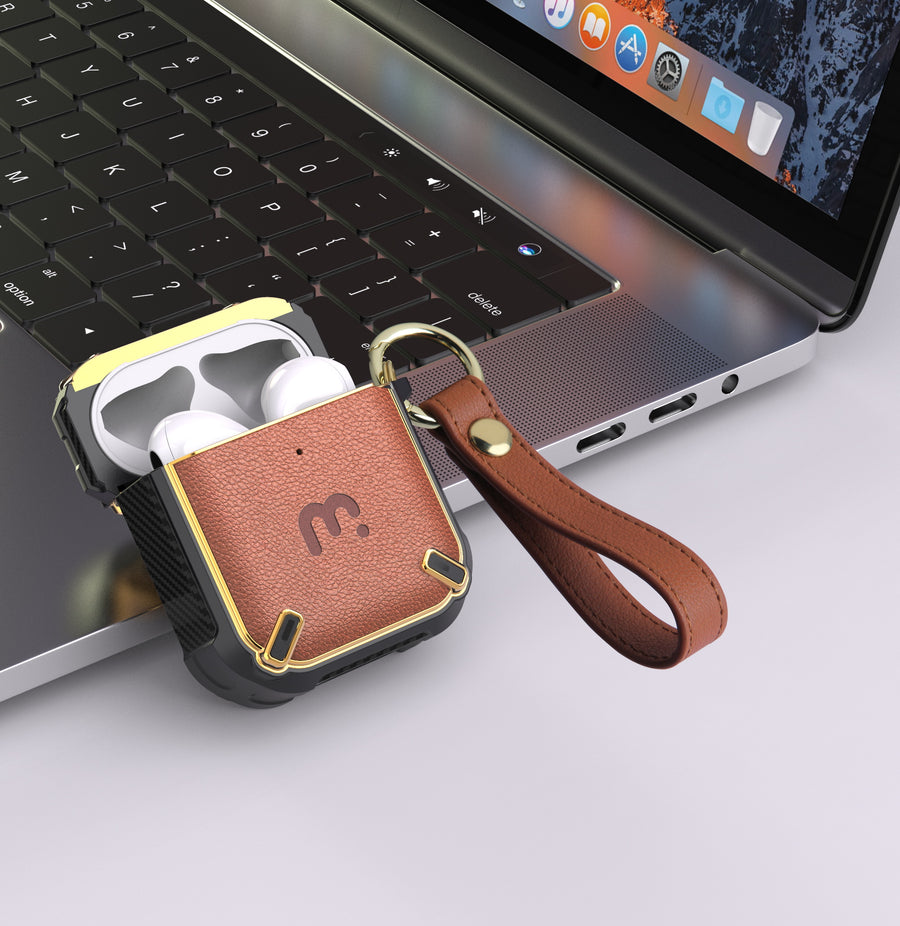 MyBat Pro Leather Armor Series Case for Apple AirPods Gen 1 and Gen 2 - Brown - RAIRPCSFSSS012-7.jpg