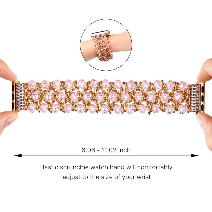 MyBat Pro Crystal Watchband for Apple Watch 38mm / 40mm - Pink - RAPWH40BAN221-3.jpg
