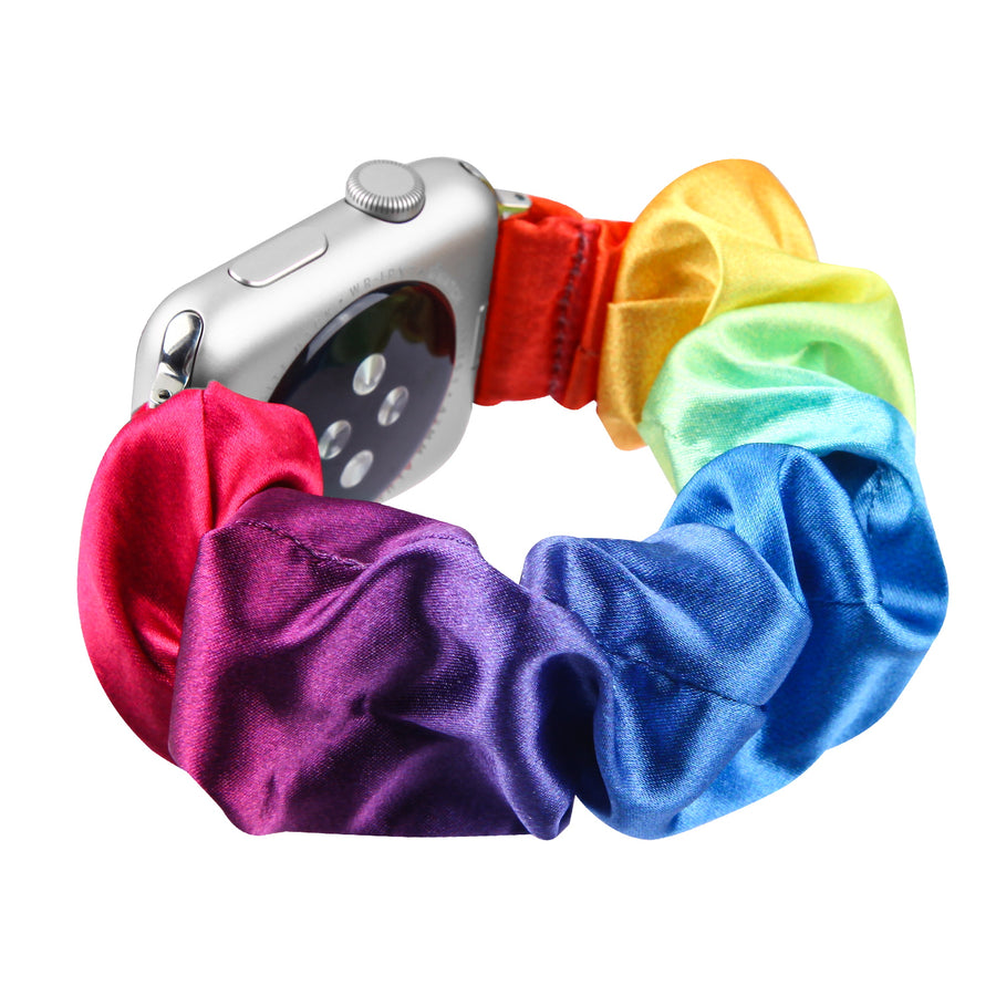 MyBat Pro Scrunchie Watchband for Apple Watch 38mm / 40mm - Rainbow - RAPWH40BAN245-4.jpg