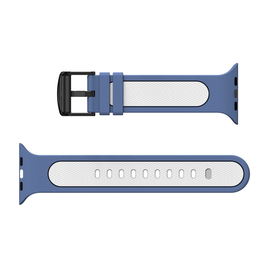 MyBat Pro Silicone Antimicrobial Watchband for Apple Watch 38mm / 40mm - Dark Blue / Grey - RAPWH40BAN262-4.jpg