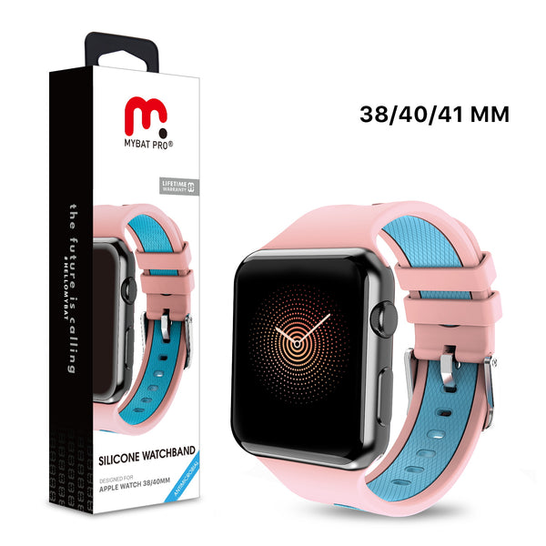 MyBat Pro Silicone Watchband for Apple Watch 41mm / 40mm - Pink - RAPWH40BAN263-1.jpg