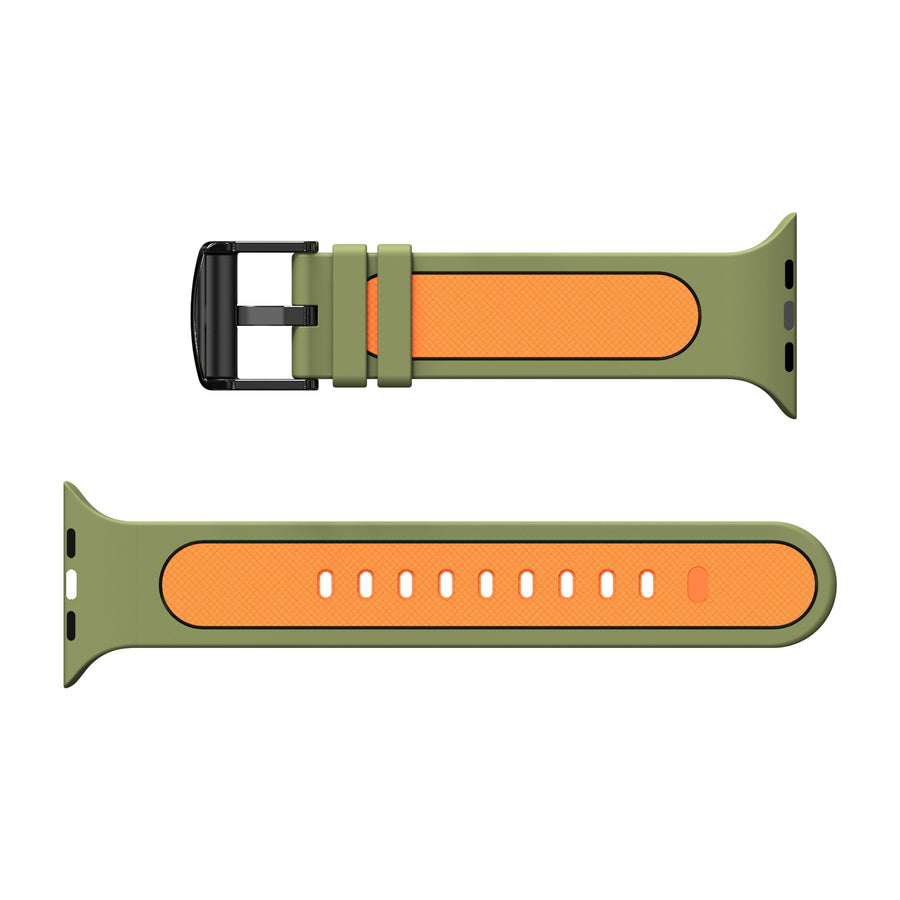 MyBat Pro Silicone Watchband for Apple Watch 41mm / 40mm - Green - RAPWH40BAN264-4.jpg