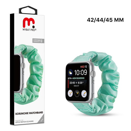 MyBat Pro Scrunchie Watchband for Apple Watch 42mm / 44mm - Green - RAPWH44BAN243-1.jpg