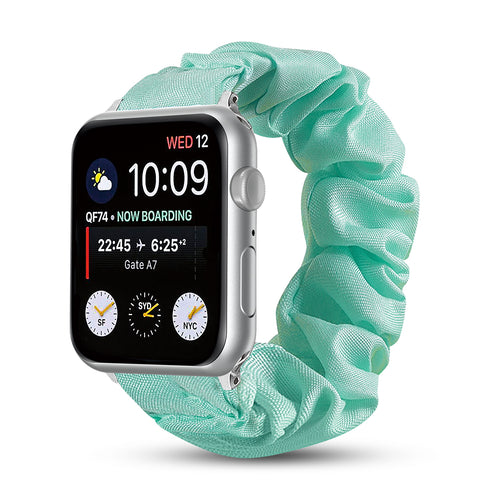 MyBat Pro Scrunchie Watchband for Apple Watch 42mm / 44mm - Green - RAPWH44BAN243-2.jpg