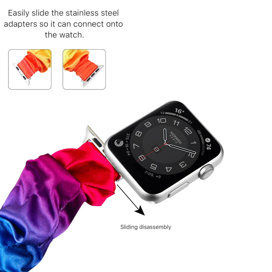 MyBat Pro Scrunchie Watchband for Apple Watch 42mm / 44mm - Rainbow - RAPWH44BAN245-5.jpg