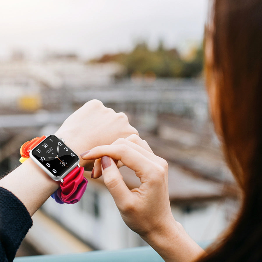 MyBat Pro Scrunchie Watchband for Apple Watch 42mm / 44mm - Rainbow - RAPWH44BAN245-6.jpg