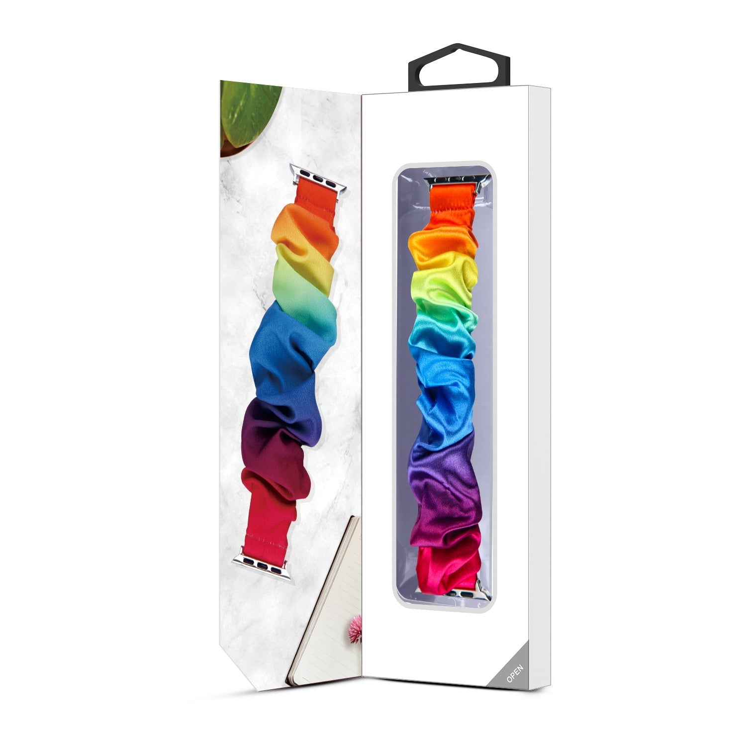MyBat Pro Scrunchie Watchband for Apple Watch 42mm / 44mm - Rainbow