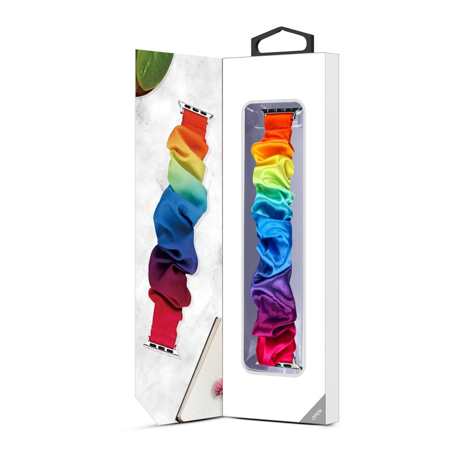 MyBat Pro Scrunchie Watchband for Apple Watch 42mm / 44mm - Rainbow