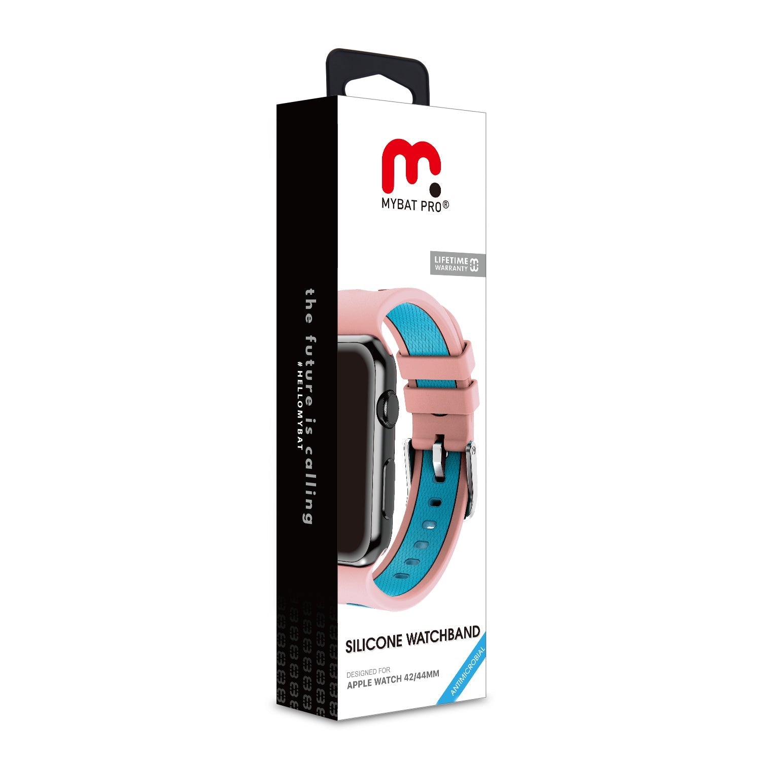 MyBat Pro Silicone Watchband for Apple Watch 45mm / 44mm - Pink